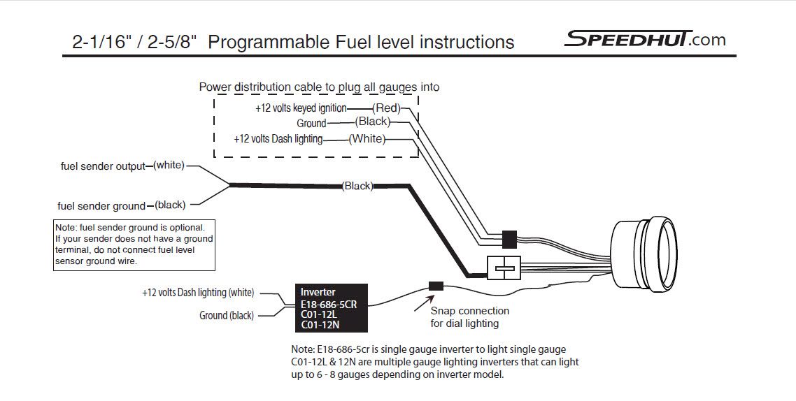 fuel guage schematic